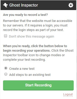 Start Recording