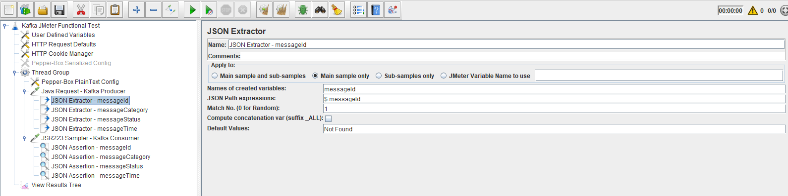 Testing Kafka with JMeter