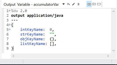 Accumulator Variable