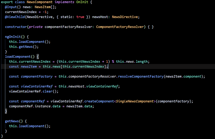 Angular basics code example of the directive