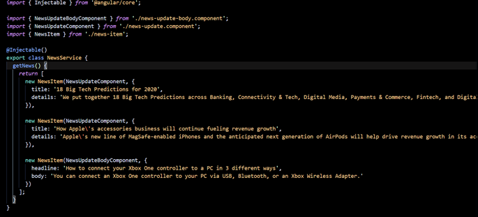 Angular basics code example of the directive
