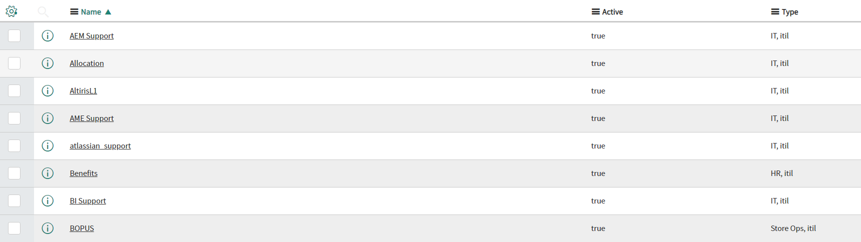 customized ServiceNow