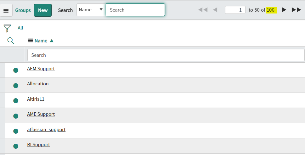 screen of customized ServiceNow
