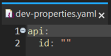properties files