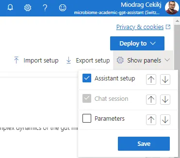 Azure OpenAI Studio