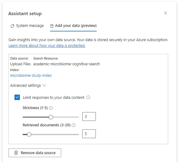 Azure OpenAI Studio