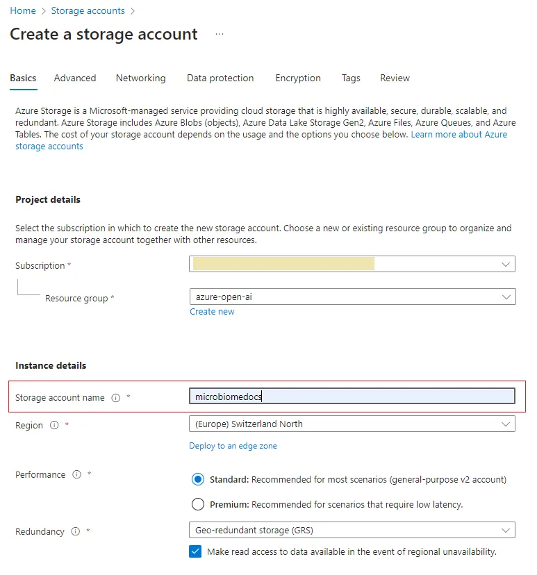 Microsoft Azure ChatGPT