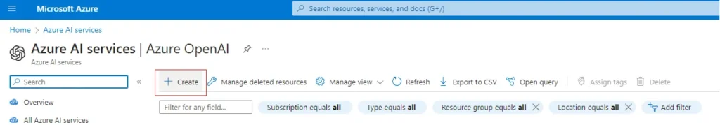 Microsoft Azure ChatGPT