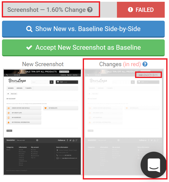 Screenshot Comparison